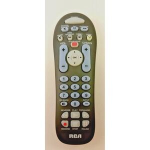 RCA RCR314W RCR314WR TV/SAT/CBL/DVD/VCR UNIVERSAL 3 DEVICE BACKLIGHT